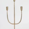 Antique Gold Candelabra Candle Holder