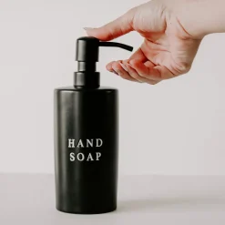 Black Stoneware Hand Soap - 15 oz