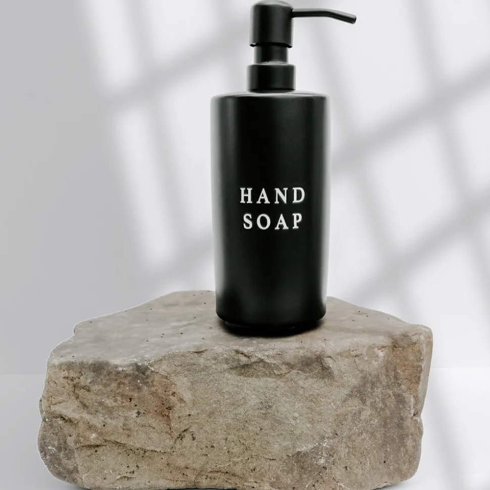 Black Stoneware Hand Soap - 15 oz