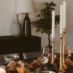 Cast Iron Taper Candle Holders