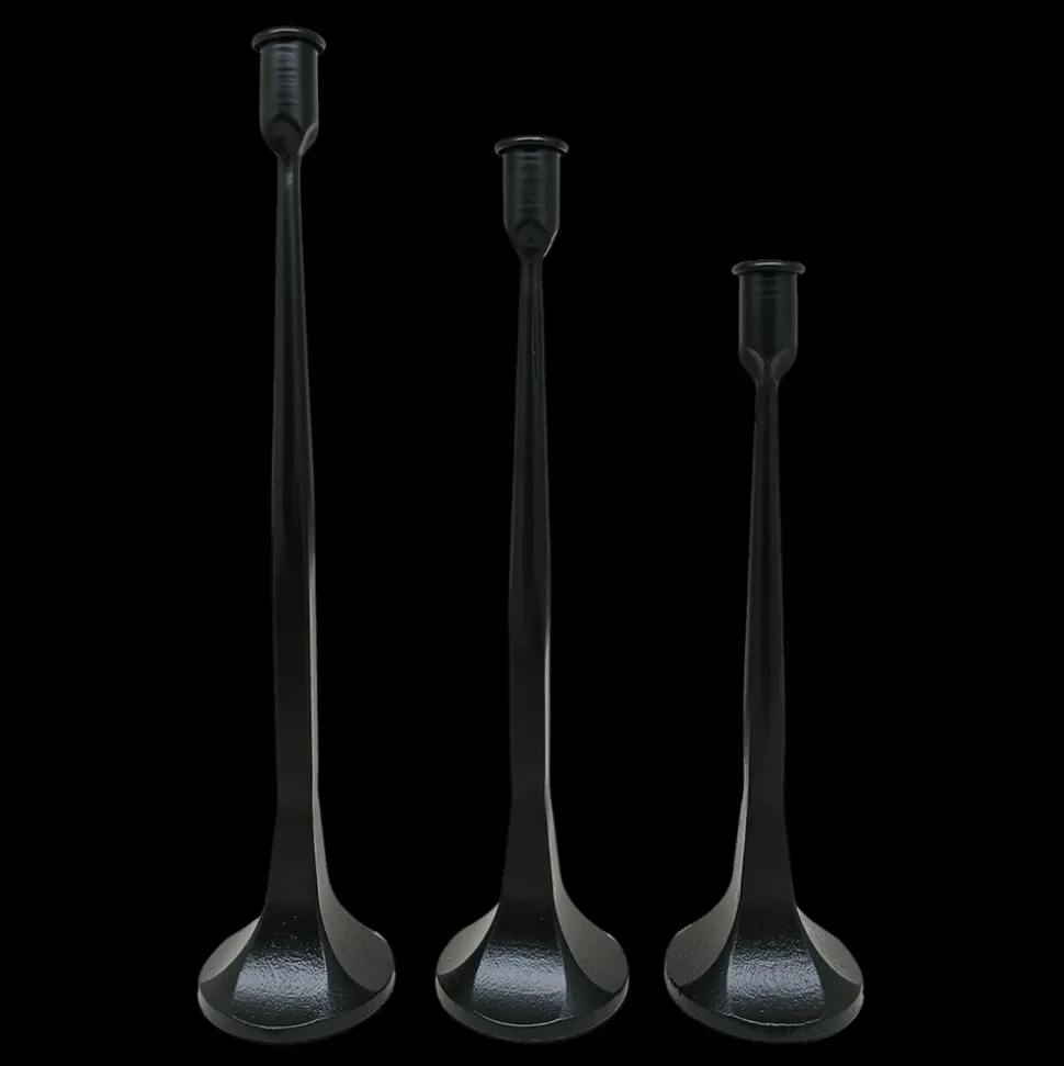 Cast Iron Taper Candle Holders