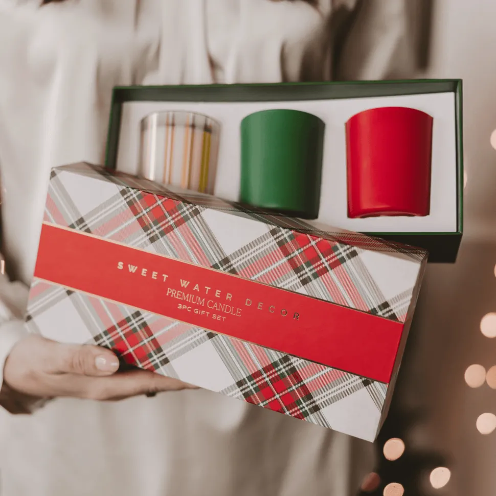 Christmas Candle Gift Set