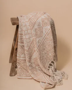 Clay Patterned Throw - Sweet Water Decor