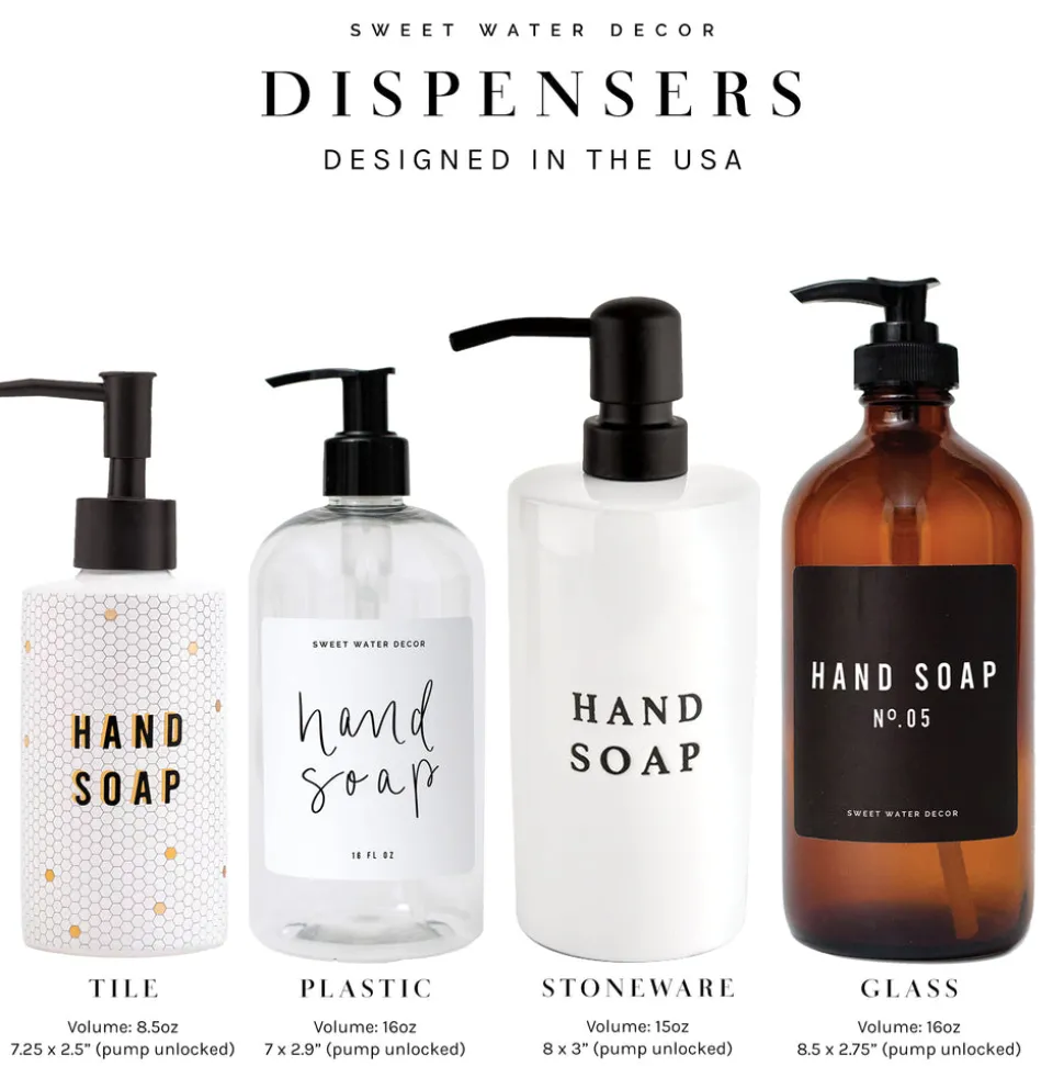 Clear Plastic Body Wash - 16 oz