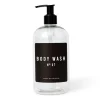 Clear Plastic Body Wash - 16 oz