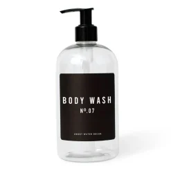 Clear Plastic Body Wash - 16 oz