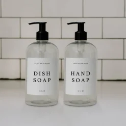 Clear Plastic Countertop Set of 2 - 16 oz