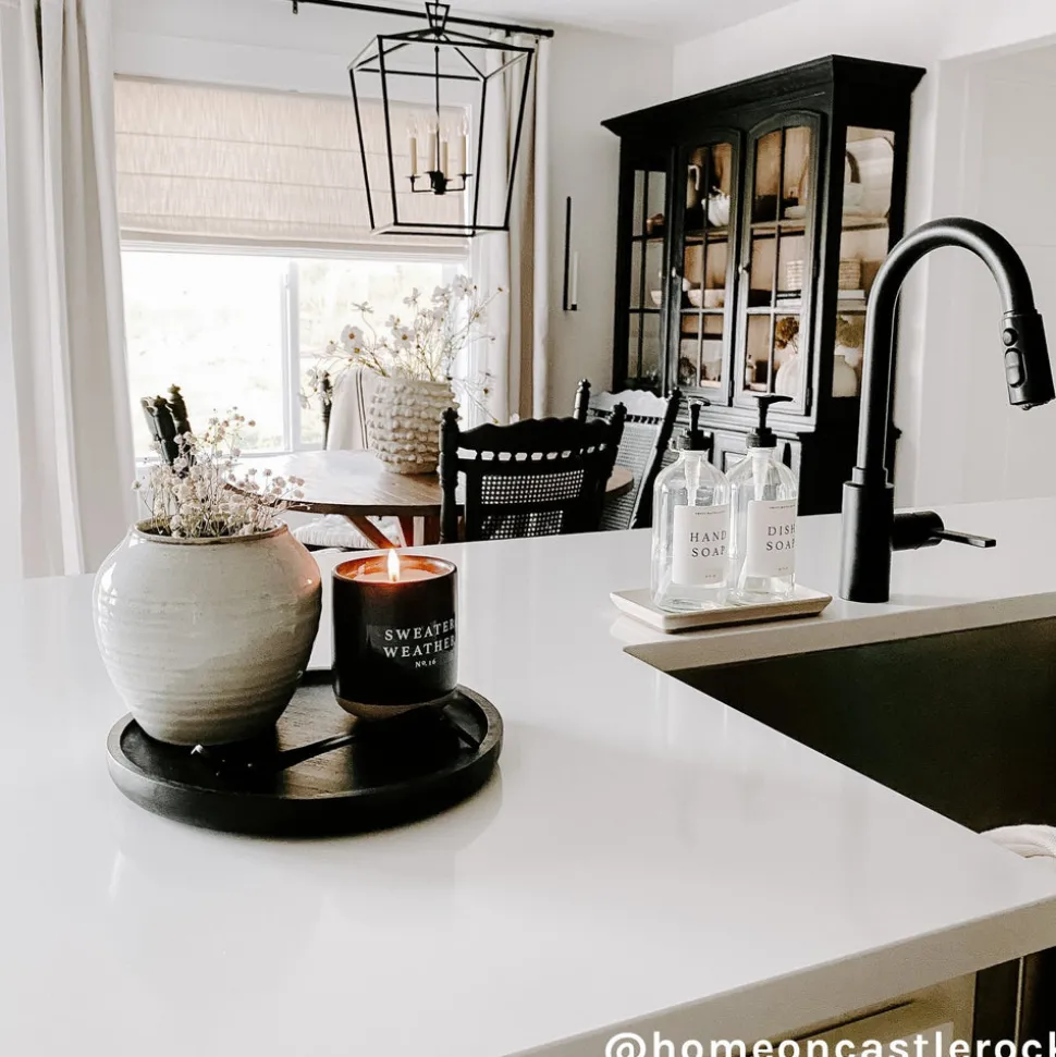 Clear Plastic Countertop Set of 2 - 16 oz