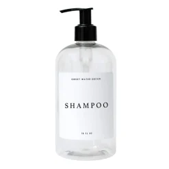 Clear Plastic Shampoo - 16 oz