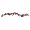Fall Laurel Leaf with Berries Artificial Garland - Set of 2