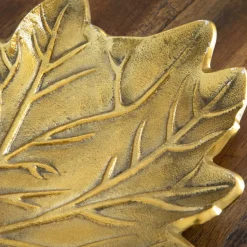 Gold Tree of Life Leaf Decorative Accent