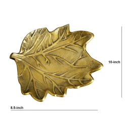 Gold Tree of Life Leaf Decorative Accent