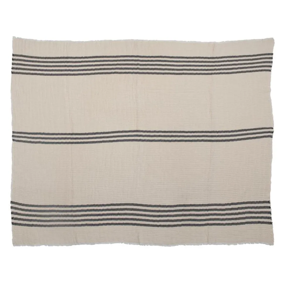 Harvey Stitched Throw - Sweet Water Decor