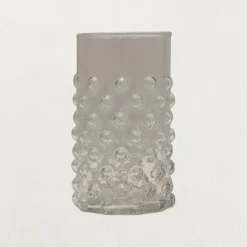 Hobnail Clear 12oz Drinking Glass - Sweet Water Decor