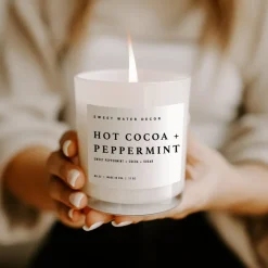 Hot Cocoa and Peppermint - 11 oz
