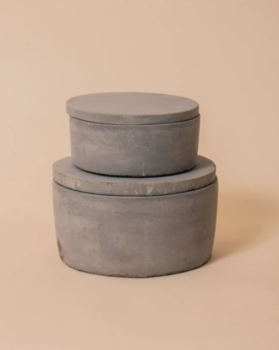 Hugh Cement Boxes - Sweet Water Decor