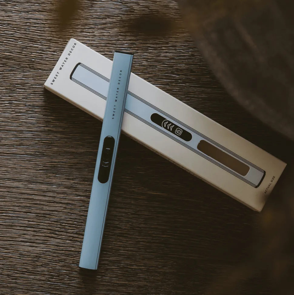 Light Blue Electric Lighter