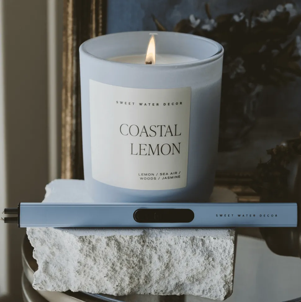 Light Blue Electric Lighter