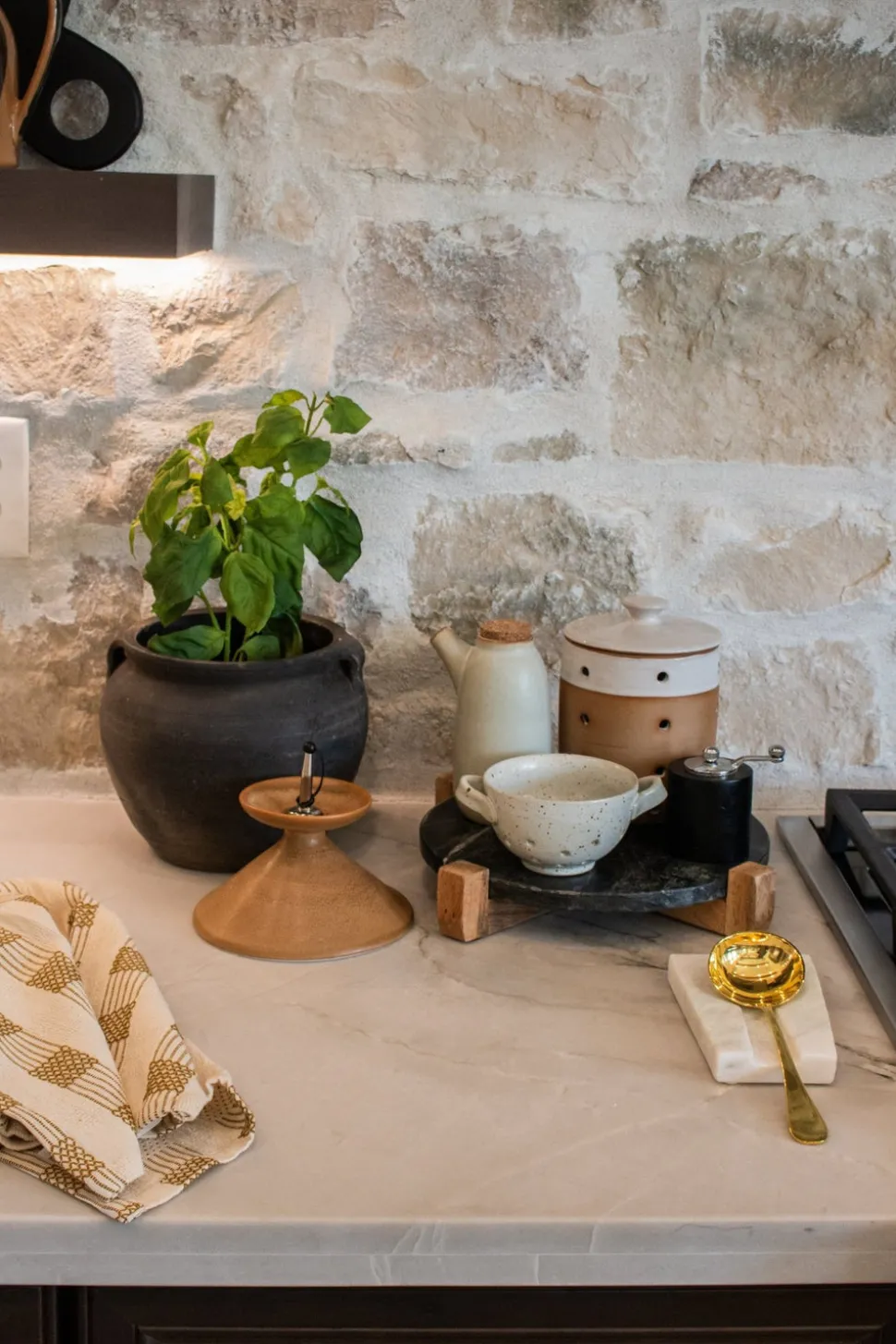 Marble Spoon Rest - Sweet Water Decor