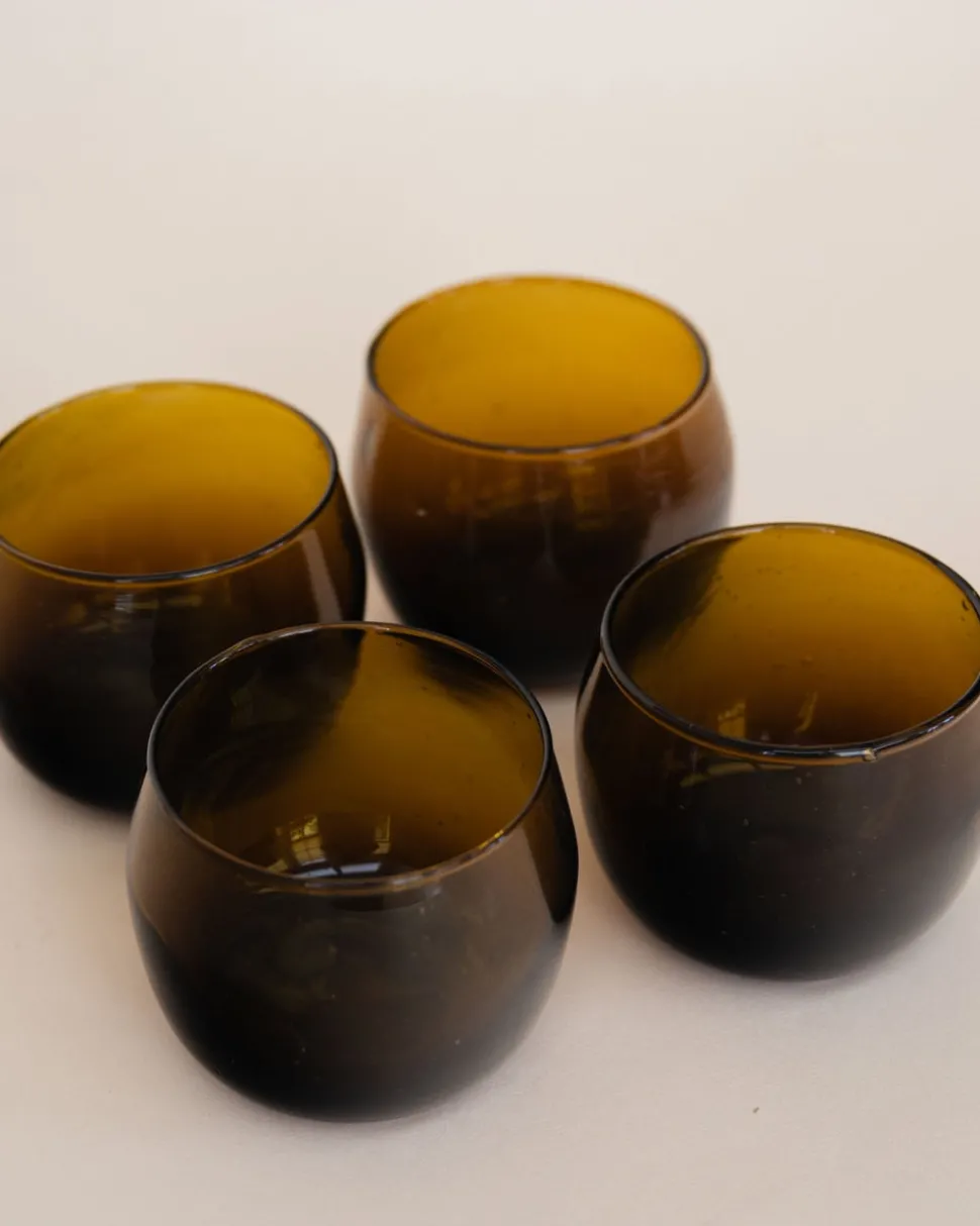 Moroccan Stemless Goblet - set - Sweet Water Decor