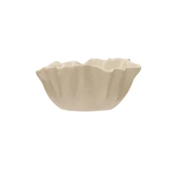 Petite Stoneware Fluted Bowl