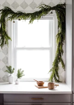 Real Touch Norfolk Pine Garland - 60