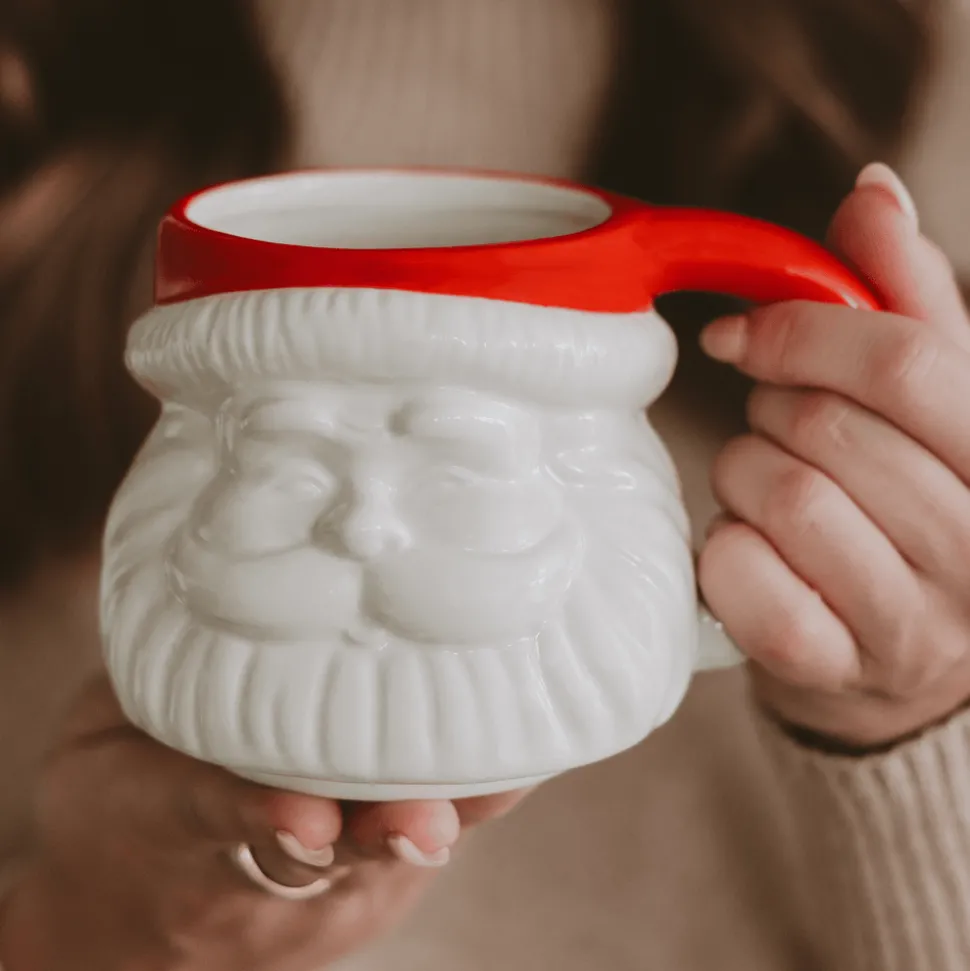 Red Hat Santa 19 oz Mug
