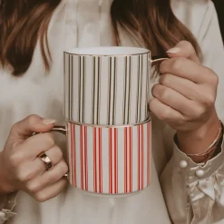 Red Stripe 14 oz Mug