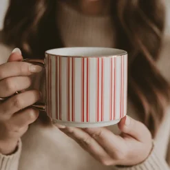 Red Stripe 14 oz Mug