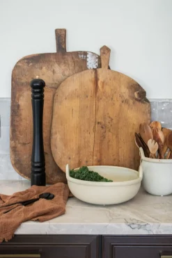 Rubberwood Salt and Pepper Mill