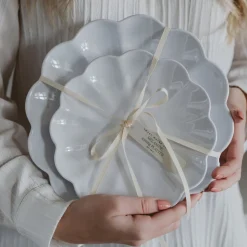 Scalloped Trays - Set of 2