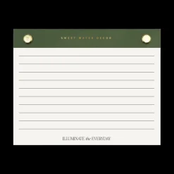 Small Gold Rivet - Green