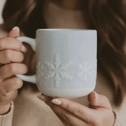 Snowflakes 14 oz Mug