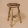 VINTAGE elm STOOL