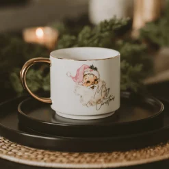 Vintage Santa 14 oz Mug