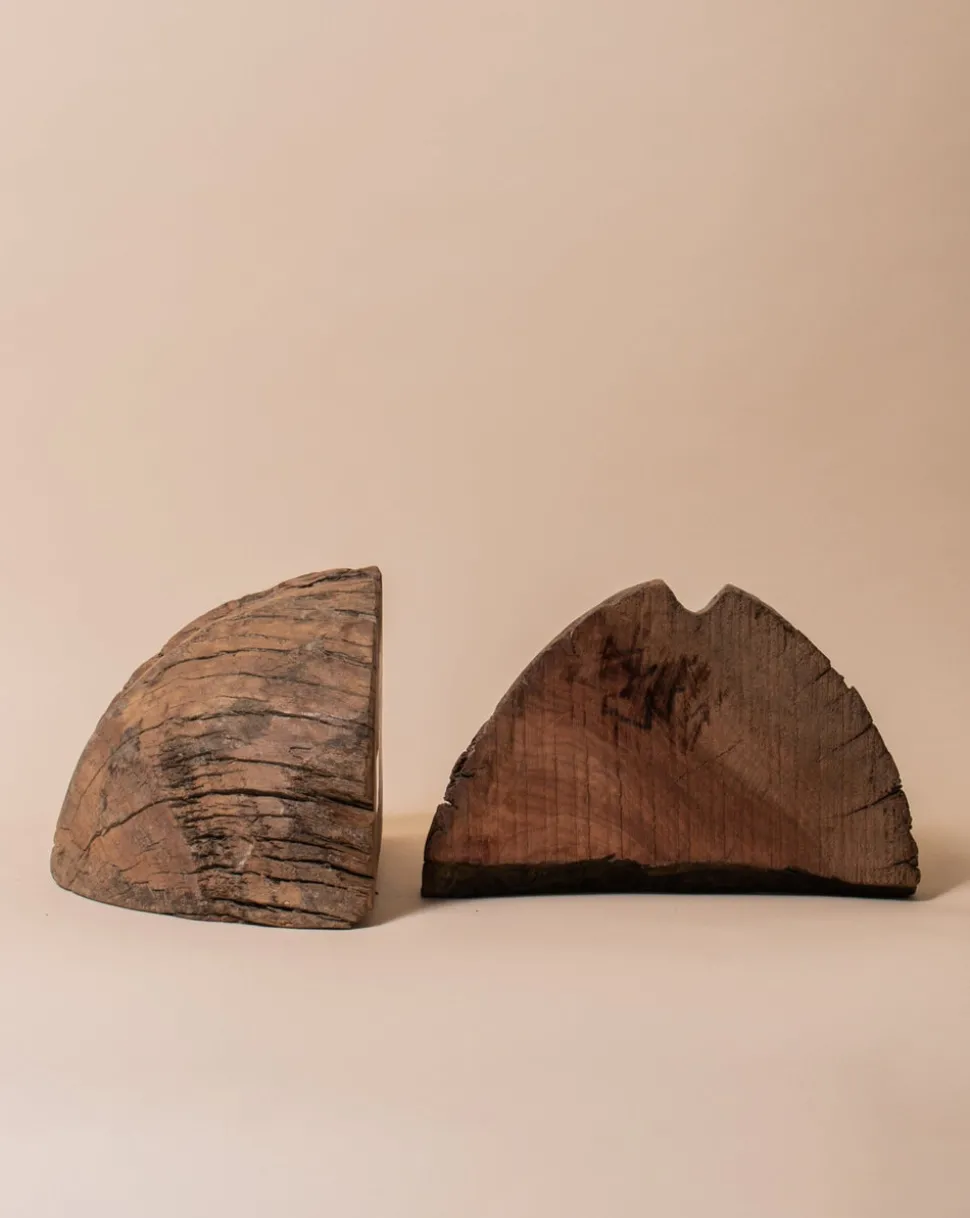 Wheel Cog Bookends, Set of 2