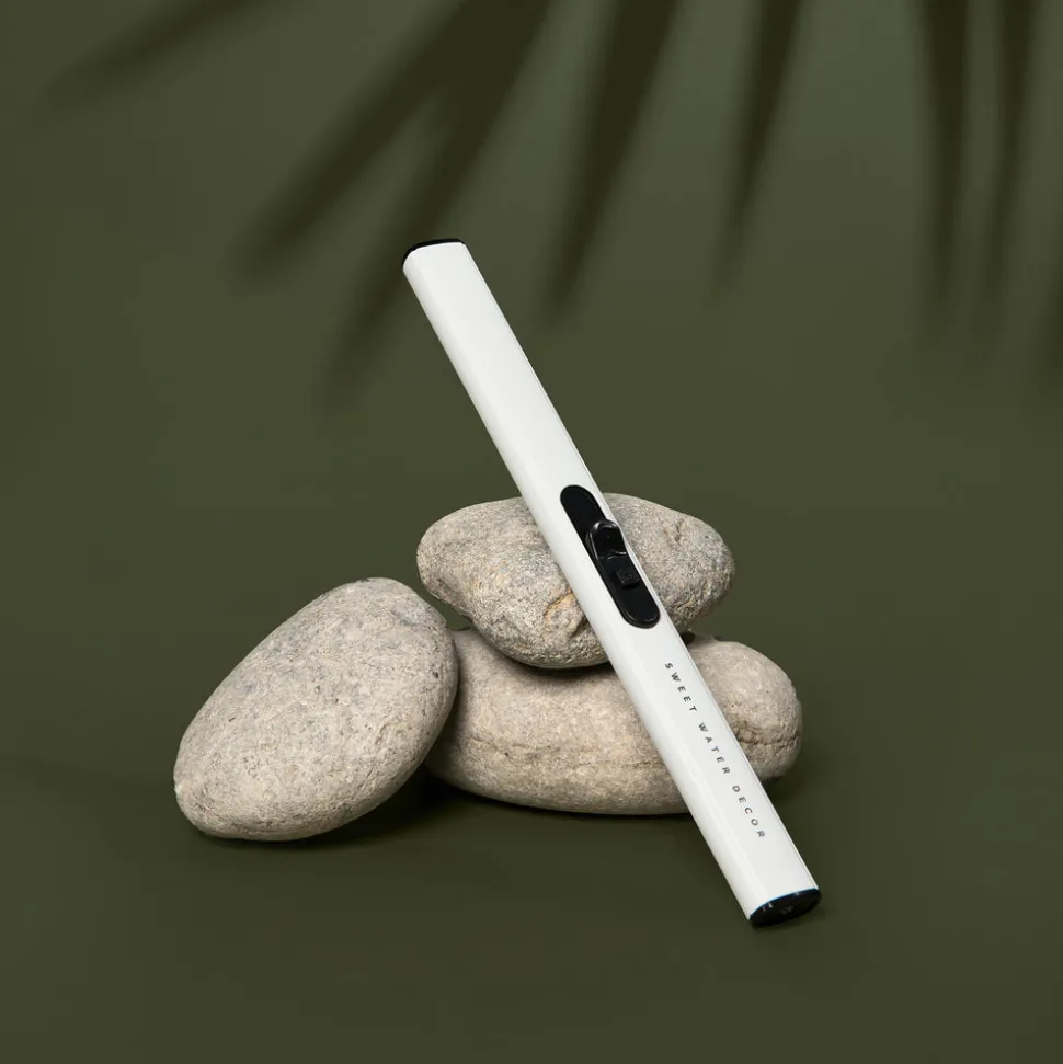 White Electric Lighter