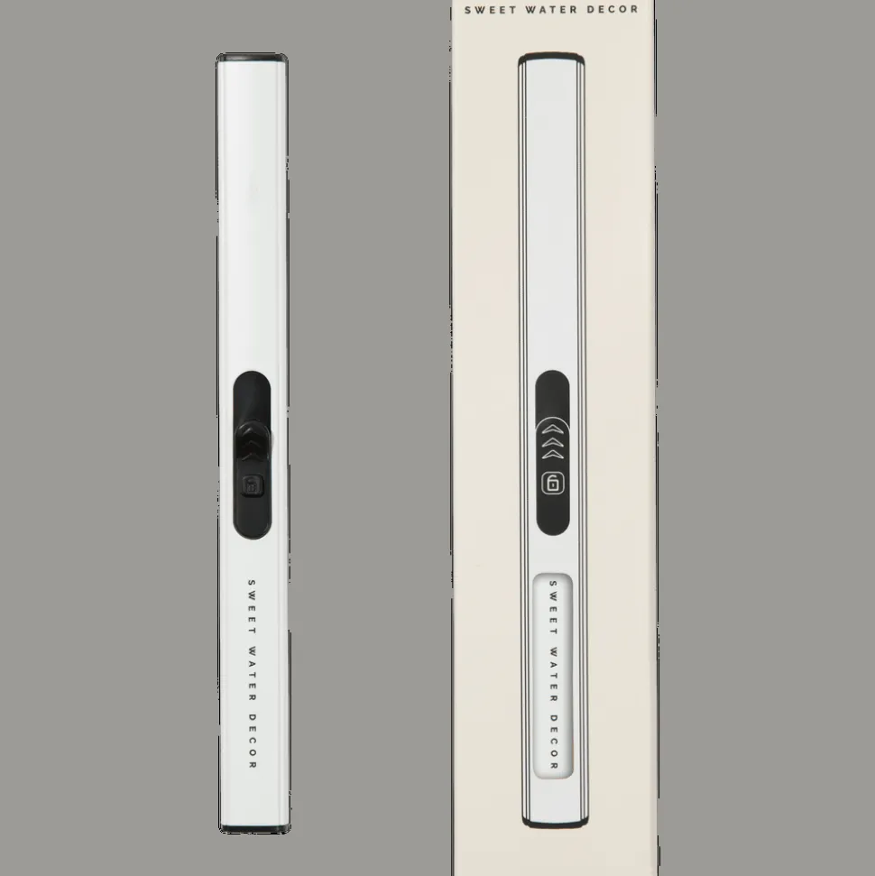 White Electric Lighter